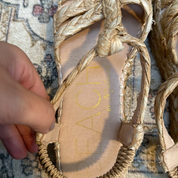 Raffia sandals - Picture 2 of 4